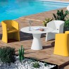 Modern design buiten fauteuil tuinbar lounge restaurant Breeze 