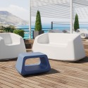 Sugar modern design outdoor polyethyleen salontafel 