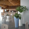 Hoge buitenbak bar restaurant modern ontwerp Assia 