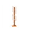 Verticale kolomboekenkast h150cm hout 10 planken Zia Veronica MH Catalogus