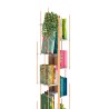 Verticale kolomboekenkast h150cm hout 10 planken Zia Veronica MH Keuze