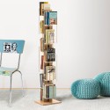 Verticale kolomboekenkast h150cm hout 10 planken Zia Veronica MH 