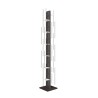 Verticale houten kolomboekenkast met 13 planken hoog 195 cm Zia Veronica H Catalogus