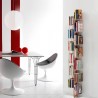 Verticale wandboekenkast h195cm hout 13 schappen Zia Veronica WH Aanbod