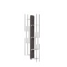 Hangende houten boekenkast verticaal h105cm 7 planken Zia Veronica SF Catalogus