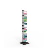 Verticale boekenrek kolom h150cm hout 10 planken Zia Ortensia MH Catalogus