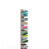 Verticale boekenrek kolom h150cm hout 10 planken Zia Ortensia MH Kosten