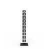 Verticale boekenrek kolom h150cm hout 10 planken Zia Ortensia MH Model