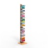 Verticale boekenrek hout h195cm 13 planken Zia Ortensia H Keuze