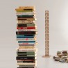 Verticale boekenrek hout h195cm 13 planken Zia Ortensia H Aankoop