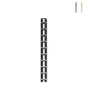 Zia Ortensia WMH Wandboekenkast Verticaal H150cm Hout 10 Planken Aanbieding