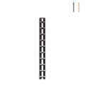 Zia Ortensia WMH Wandboekenkast Verticaal H150cm Hout 10 Planken Aanbieding