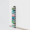 Zia Ortensia WMH Wandboekenkast Verticaal H150cm Hout 10 Planken Karakteristieken