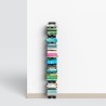 Zia Ortensia WMH Wandboekenkast Verticaal H150cm Hout 10 Planken Keuze