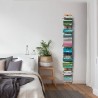 Wand boekenkast h150cm verticaal hout 10 planken Zia Ortensia WMH Aanbod