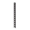 Verticale houten wandboekenkast h195cm 13 planken Zia Ortensia WH Catalogus