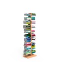 Zia Bice MH verticale boekenkast, 150 cm hoog, dubbelzijdig, 20 planken Keuze