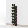 Wijnrek wandmodel design voor 14 flessen Zia Gaia WSH Model