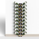 Wand wijnrek 20 flessen wijnkelder ontwerp Tante Gaia WMH Karakteristieken
