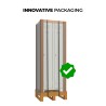 Metalen multifunctionele kast met 4 planken en slot Mopp Kortingen