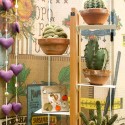 Zia Flora MH – Kolomvormige plantenstandaard voor binnen met 10 planken design Catalogus