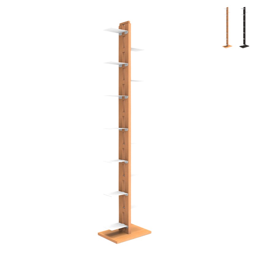 Zia Flora H Kolomvormige Plantenstandaard voor Binnen, 13 Planken Design Aanbieding