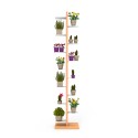 Zia Flora H Kolomvormige Plantenstandaard voor Binnen, 13 Planken Design Keuze