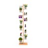Zia Flora H Kolomvormige Plantenstandaard voor Binnen, 13 Planken Design Keuze