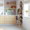 Design wandplantenhouder voor binnen, 10 schappen, Zia Flora WMH Model