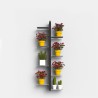 Hangende plantenhouder voor binnen, design met 8 planken Zia Flora SF Keuze