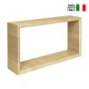 Moderne rechthoekige wandplank Artù Kosten