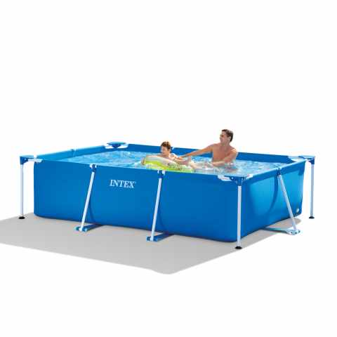 Bovengronds tuinzwembad Intex 28272 Frame rechthoekig 300x200x75 Aanbieding