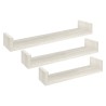 Set van 3 wandplanken woonkamer modern rek Calamita Maxi Aanbieding
