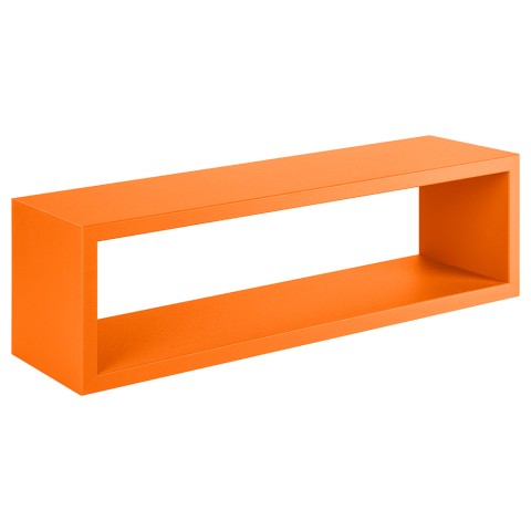 Moderne rechthoekige wandplank kubus design plank Regolo Aanbieding