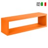 Moderne rechthoekige wandplank kubus design plank Regolo 