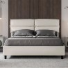 Tweepersoonsbed 160x190 met opbergruimte en gevoerde hoofdkussens Nandy Kortingen