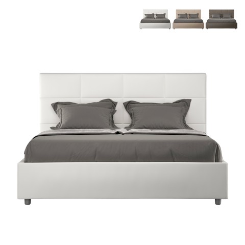 Tweepersoonsbed met opbergruimte 160x200 modern Mika M1 Aanbieding