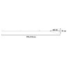 Aluminium demontabel peddel voor SUP Stand Up Paddle Charon Korting