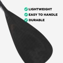 3-delige koolstofvezel peddel voor Stand Up Paddle SUP Charon Pro Aanbod