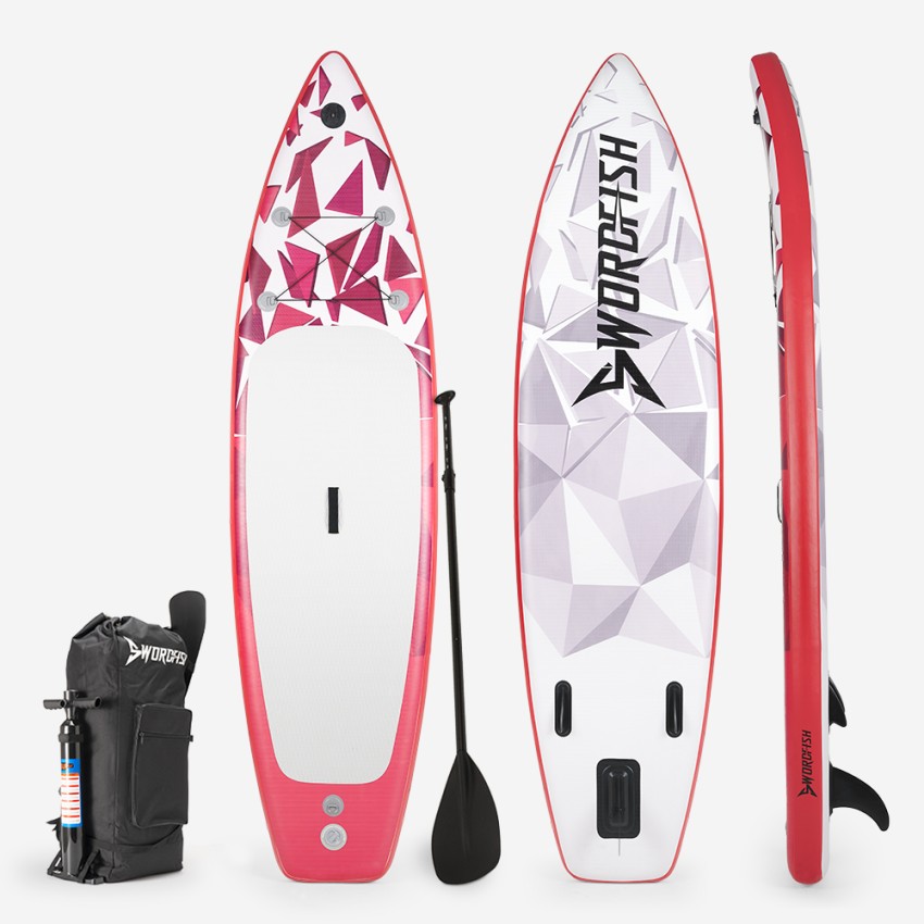Opblaasbare Stand Up Paddle SUP board voor volwassenen 366cm Origami Pro XL Aanbieding Opblaasbare Stand Up Paddle SUP board voor volwassenen 366cm Origami Pro XL Aanbieding