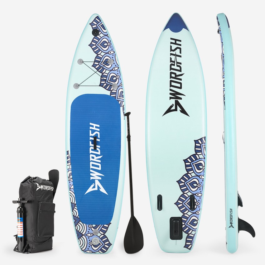 Stand Up Paddle opblaasbare SUP voor volwassenen 366cm Mantra Pro XL Aanbieding Stand Up Paddle opblaasbare SUP voor volwassenen 366cm Mantra Pro XL Aanbieding
