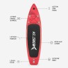 Opblaasbare SUP Stand Up Paddle Board voor kinderen 260 cm Red Shark Junior Catalogus