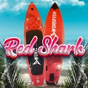 Opblaasbare SUP Stand Up Paddle Board voor kinderen 260 cm Red Shark Junior Aankoop