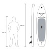 Opblaasbare SUP Stand Up Paddle Board voor kinderen 260 cm Red Shark Junior 
