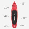 SUP opblaasbare Stand Up Paddle Touring board voor volwassenen 366cm Red Shark Pro XL Catalogus