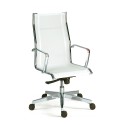 Stylo HWT wit ademend mesh ergonomische executive bureaustoel Aanbod