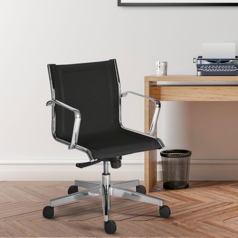 Lage ergonomische executive bureaustoel met ademend mesh Stylo LBT