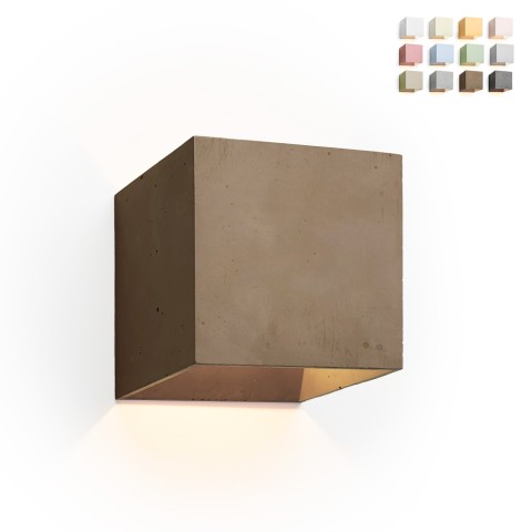 Moderne design wandlamp/applique kubus Cromia Aanbieding