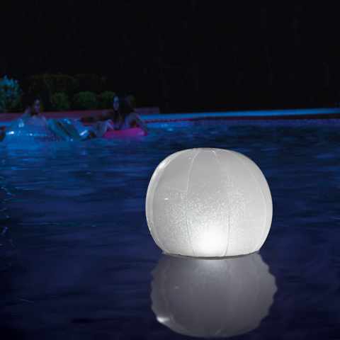 Drijvend geleid licht Intex 28693 ballenlicht voor het zwembad