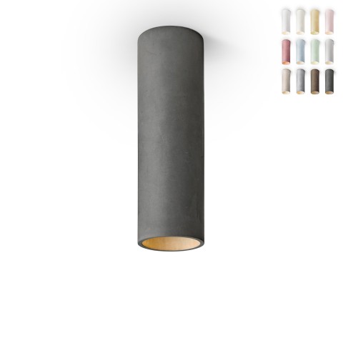 Moderne cilinderplafondlamp, hangspot 20cm - Cromia Aanbieding